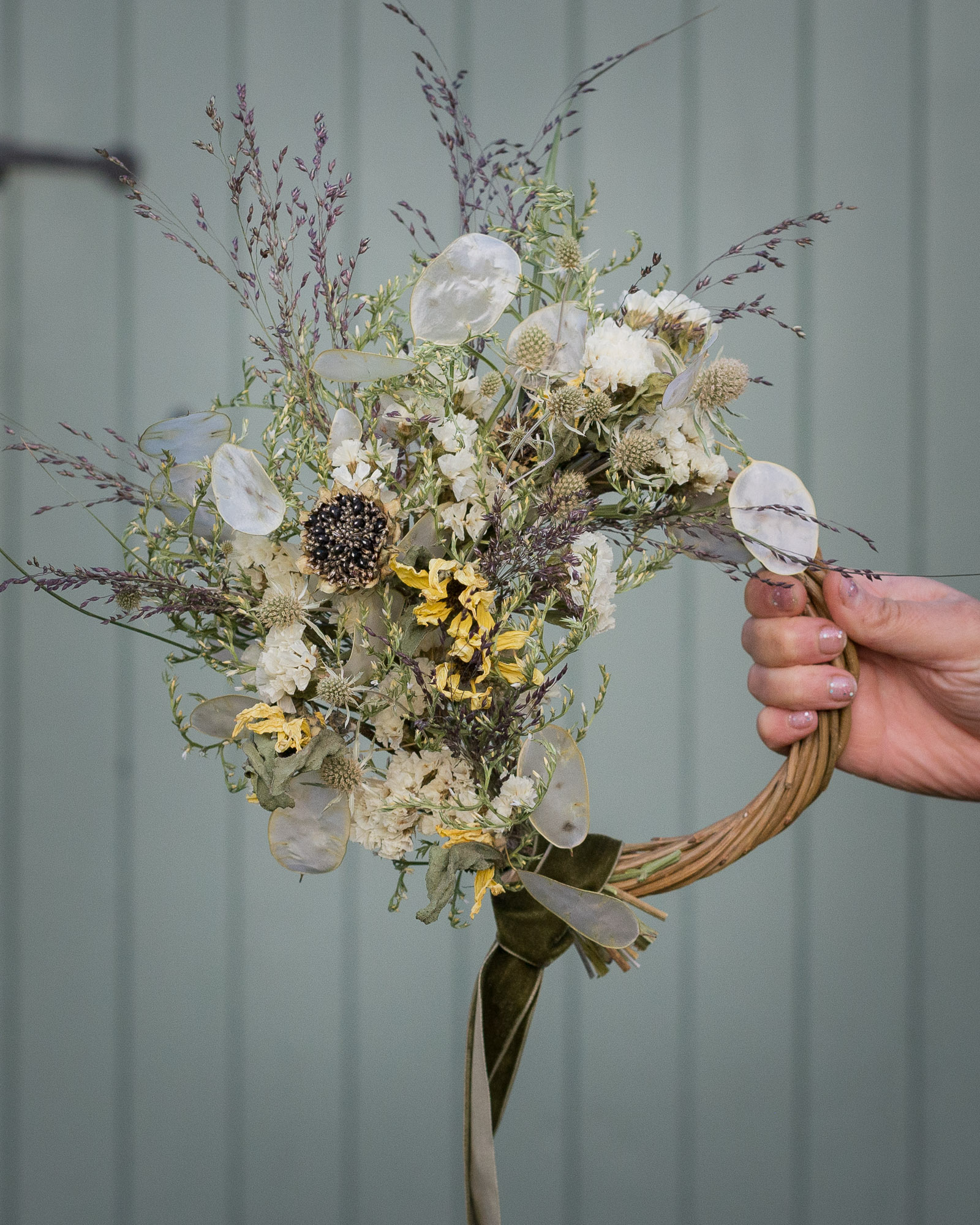 New Moon Everlasting Wreath — Goode Farm Flowers